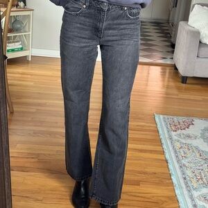 Garage High-Rise Straight Leg Jeans